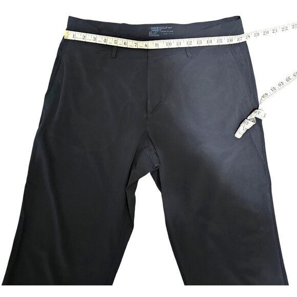 Nike Dri-FIT Standard Fit Mens Black Pants Size 34x32 - Picture 11 of 11